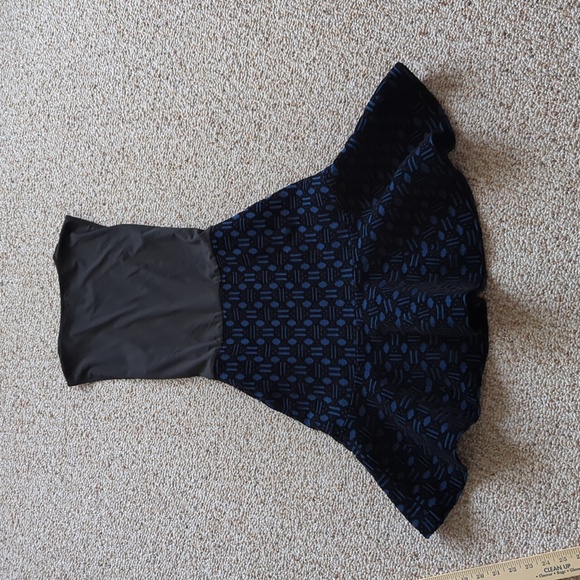 MAJE Paris dress, blue and black.  Size 34 - Picture 11 of 11